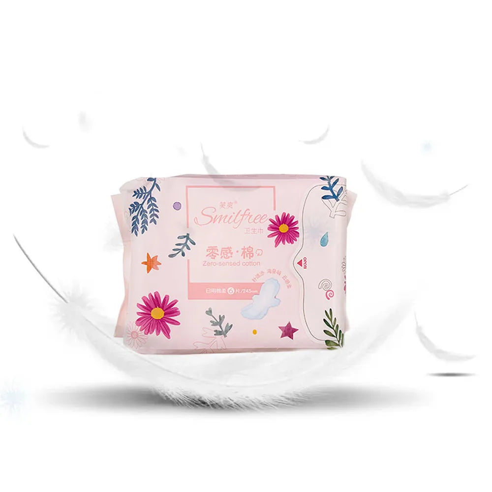 OEM Cotton Breathable Skin-friendly Sanitary Pads Women