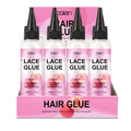 OALEN OEM Custom Waterproof Strong & Clear Hold White 120ml Juicy Peach Scented Lace Wig Glue