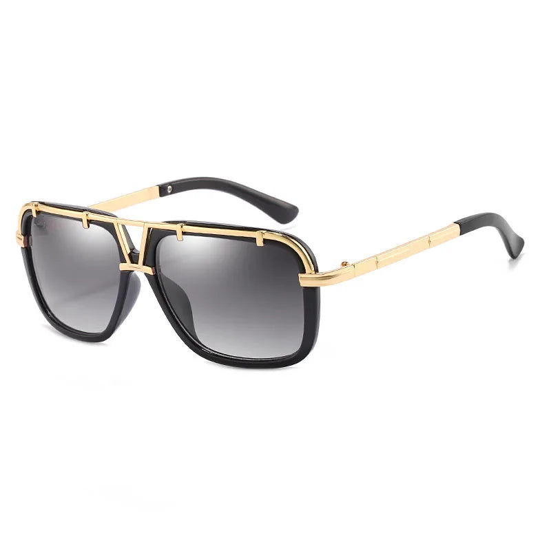 New Fashion Custom Shade Sunglasses with Big Frame for Women and Men for Fishing and Driving Wholesale Available