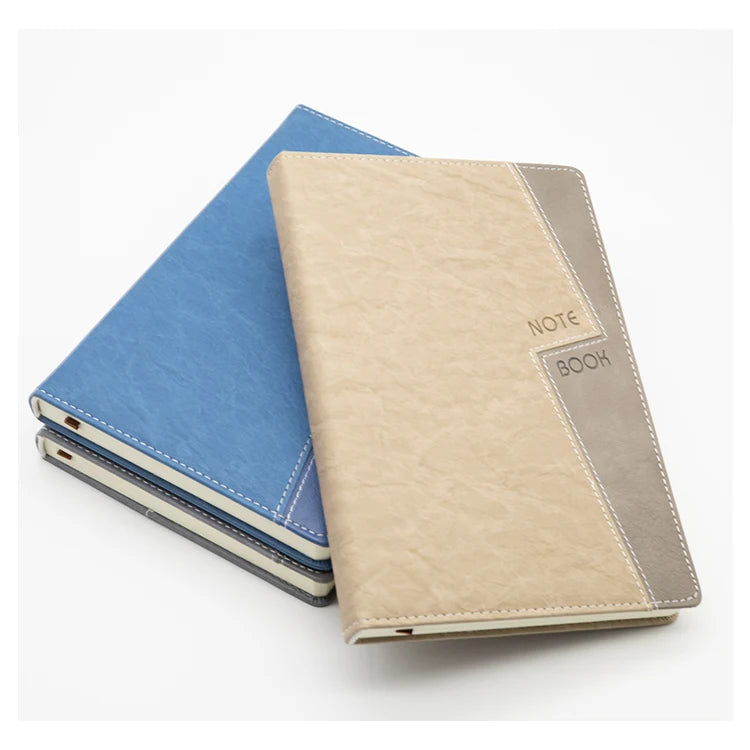 2024 Soft Cover Leather Notebook Custom Journal Business Notebook Journals Planner Diary Manufacturer