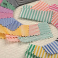 Eco-Friendly Plain Boy's Girl's Dress Sleepwear 70% Cotton 30% Lyocell Pinstripe Yarn Dyed Poplin Fabric
