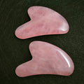 Diy New Hot Selling Products Rose Quartz Guasha Stone Set Jade Japan Skin Care