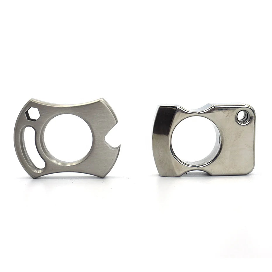 Titanium Edc CNC Machining Multi-Function Survival Broken Window Tool with Wire EDM & Broaching Capabilities