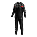 Wholesale Heavyweight Printing Polyester Oversize Sweatshirt Shorts Tracksuit Sportswear Mens Hoodie and Jogger Set Gym