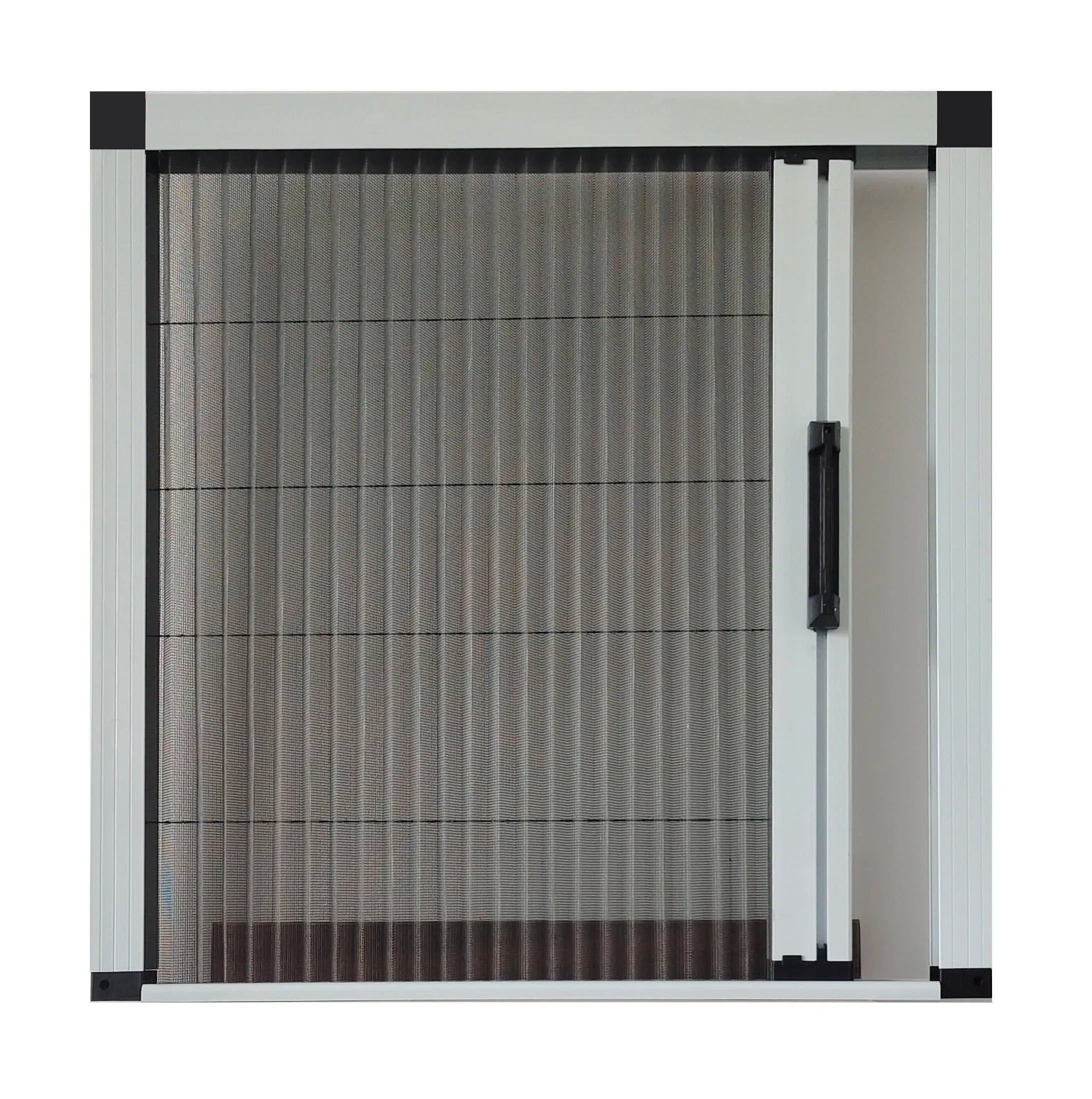 2026 Retractable Mosquito Net Rolling Window Door Mesh Sliding Push up Aluminium Profile Insect Roller Pleated Windows Screen