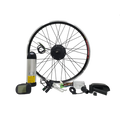 Hot Sale 36V 250W Brushless Geared Hub Motor Conversion Kit With Water Bottle Battery LCD5 Display