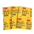 3M 401Q Watordry 2000Grit Sandpaper Square Automotive Sanding Sheets Fine Repair Paint Sanding Paper Car Beauty Sanding Paper