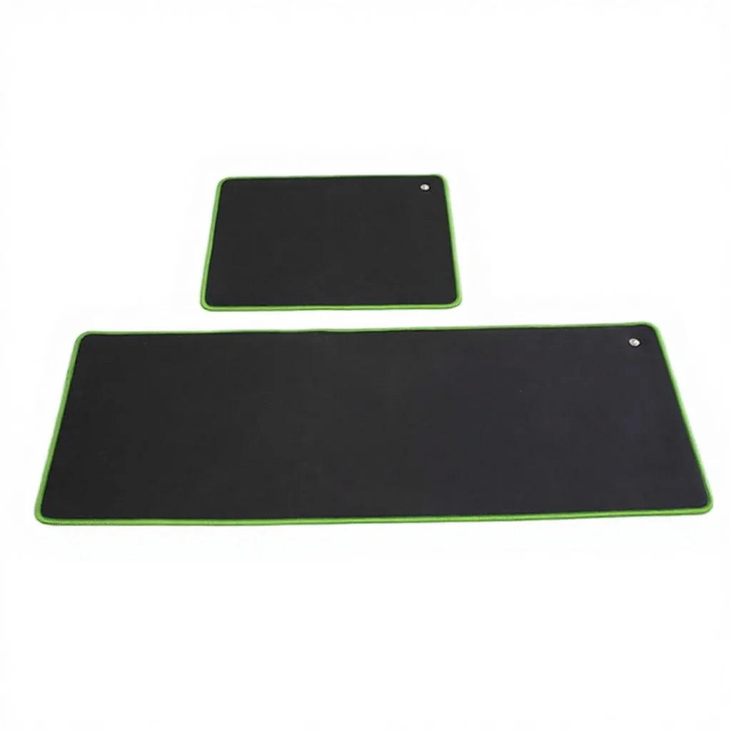 EMF BLOCKING Grounding Mat for Bed Waterproof & Anti-slip PU Leather Black Machine Made Reduce Pain Inflammation Reconnect Earth