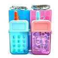 300ml Cute Bpa Free Water Bottles with Straw Shape Plastic Bottle Water Bottles