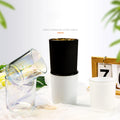 200ml 300ml Iridescent Electroplating Rainbow Color Glass Candle Vessels Jars