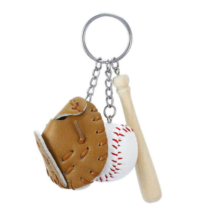 Free Shipping Creative Baseball Key Chain Bag Pendant Baseball Fan Supplies Gift Sports Souvenirs TP-22089