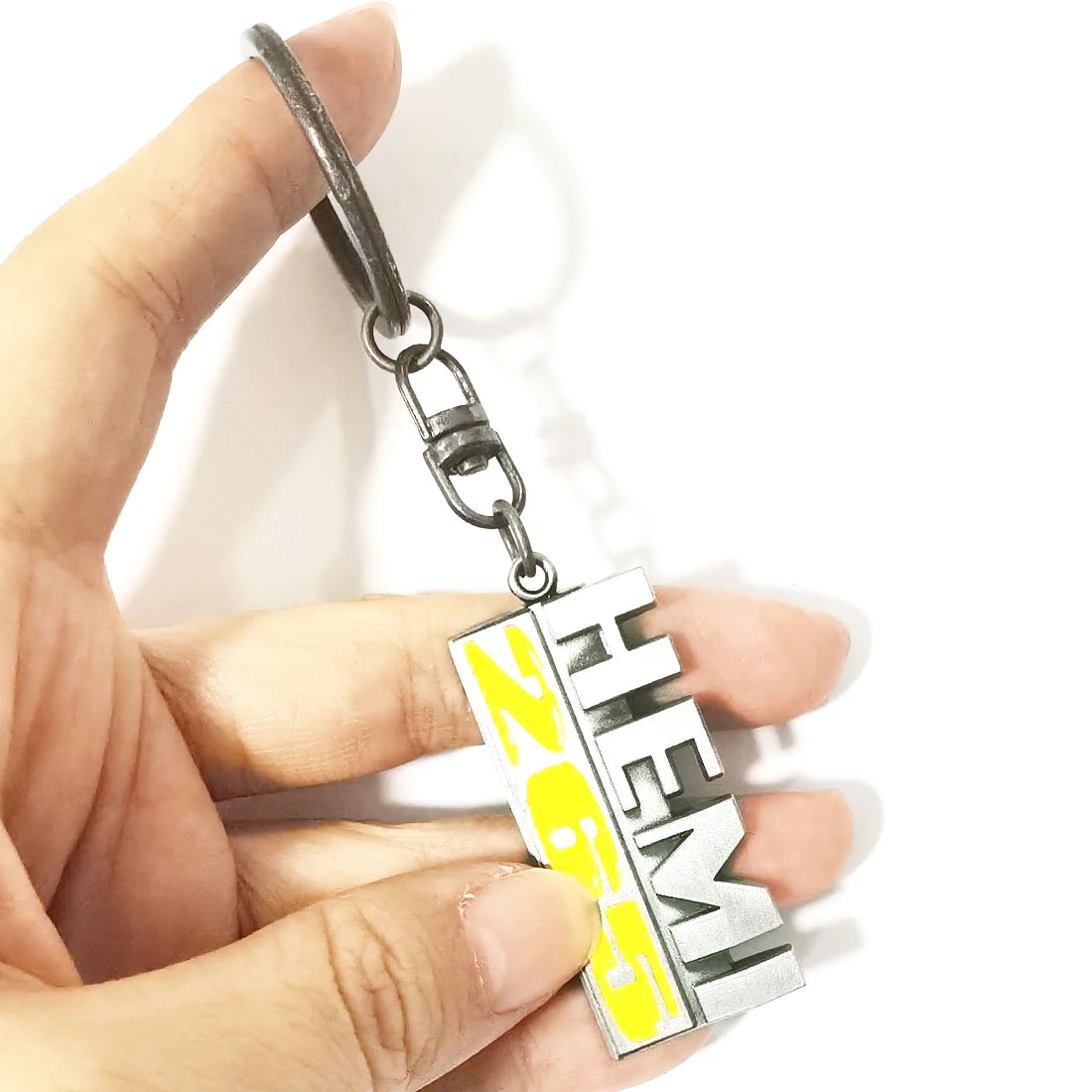 AI-MICH Factory New Arrival Custom Logo Promotional Heart Series Metal Enamel Keyring Plating Metal Key Chains Keychain