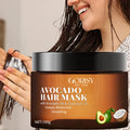 Private Label Organic Keratin Hair Mask Avocado Argan Oil Coconut Oil Dry Damaged Deep Conditioning Thickening Cream 2-IN-1 100g