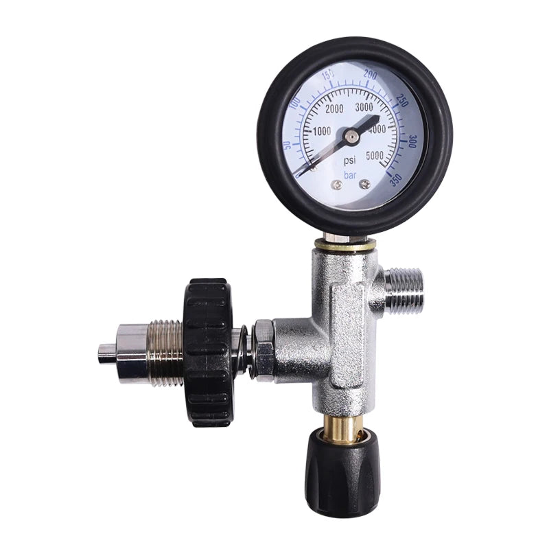 Diving Compressor Fill Sevice High Pressure Filling Station With M16*1.5 or 7/16-20UNF End Refill Valve Station