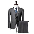Factory Wholesale Elegant High-end Custom Men's Formal Business Suit Breathable Waterproof Plus Size
