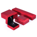 Luxury Jewelry Storage Box Custom logo Plastic Gift Jewelry Ring Earring Bracelet Packaging Box