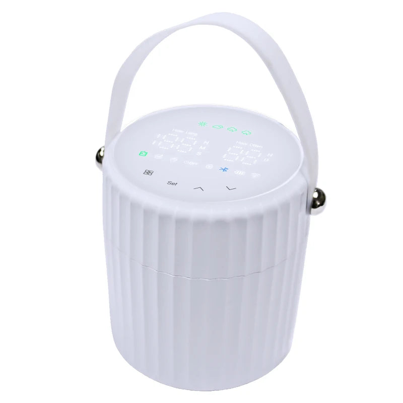 Becasmart BAF-808 TUYA WiFi Drip Irrigation System Plant-Powered Flowerpot Intelligent Timing Control Automatic Graphic Design
