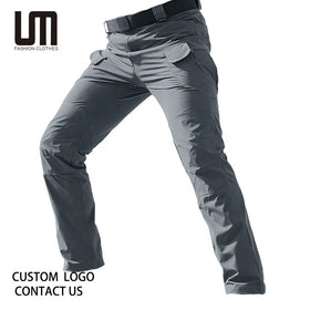 Liu Ming Men's Casual Outdoor Hiking Lightweight Cargo Pants Trending Wholesale Elasticity Mid Waist Straight Pattern