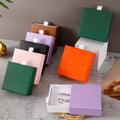 Custom Logo Slide Drawer Paper Cardboard Ring Necklace Rigid Jewelry Packaging Box for Jewelry Product Storage
