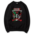 Fitspi Palestine Hoodie Men Sweatshirt  Palestinian Flag Stand With Palestin Unisex Clothing Streetwear Hoodies