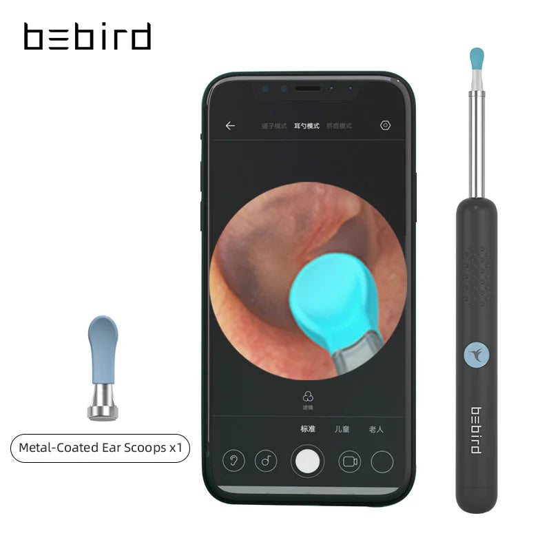 Bebird Wholesale Wireless Ear Spoon Camera Cerumen Removal Kit Limpiador De Oidos Con Camara Kulak Temizleme Cihazl