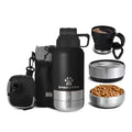 3 in 1  Everich Patent 2024 New Design Portable Pet Water Bottle Stainless Steel Insulated Drinking for Dog's Mom Gift Cats