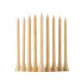Durable 3-1/4 Inch Bamboo Golf Tees Environmentally Friendly Biodegradable Material Reduce Friction Side Spin for More Stable