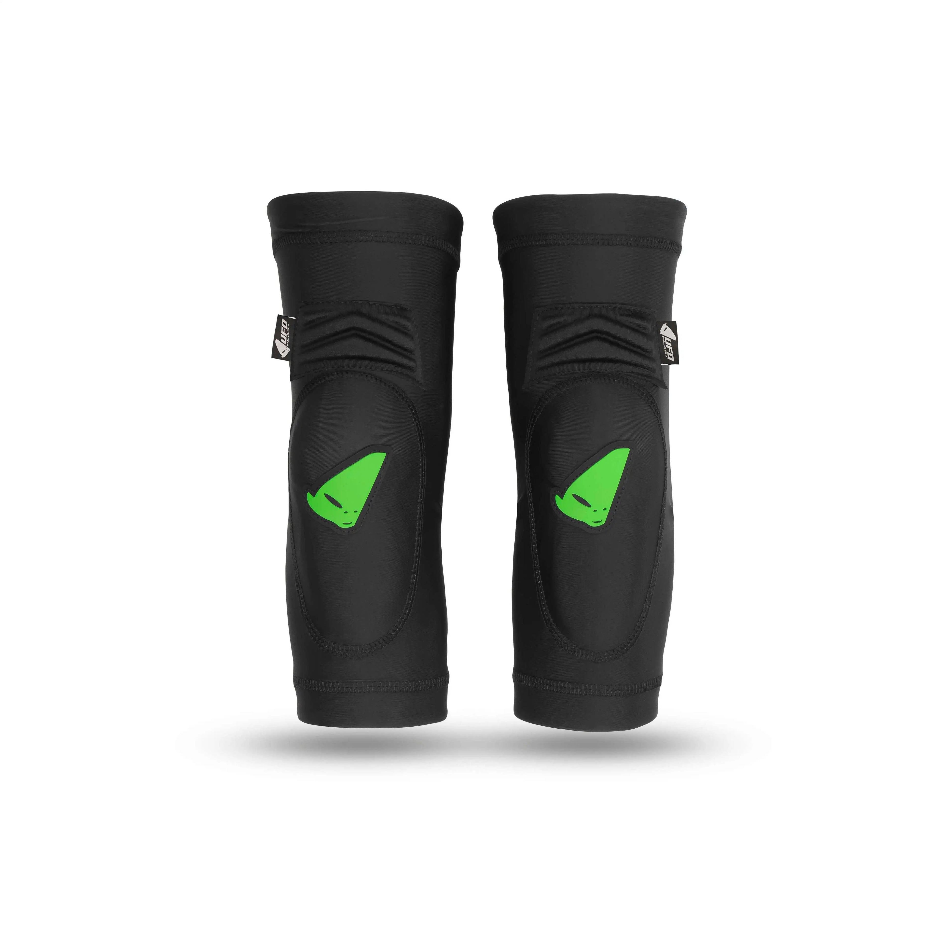 UFO PLAST Kids Boy M33 Knee Pads Soft and Flexible Neoprene Nylon Foam Custom Logo One Size Protection in Black