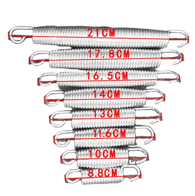 Ready Stock Piano Wire Trampoline Spring  Heavy Duty Galvanized Mx Large Big Outdoor Trampoline Spring