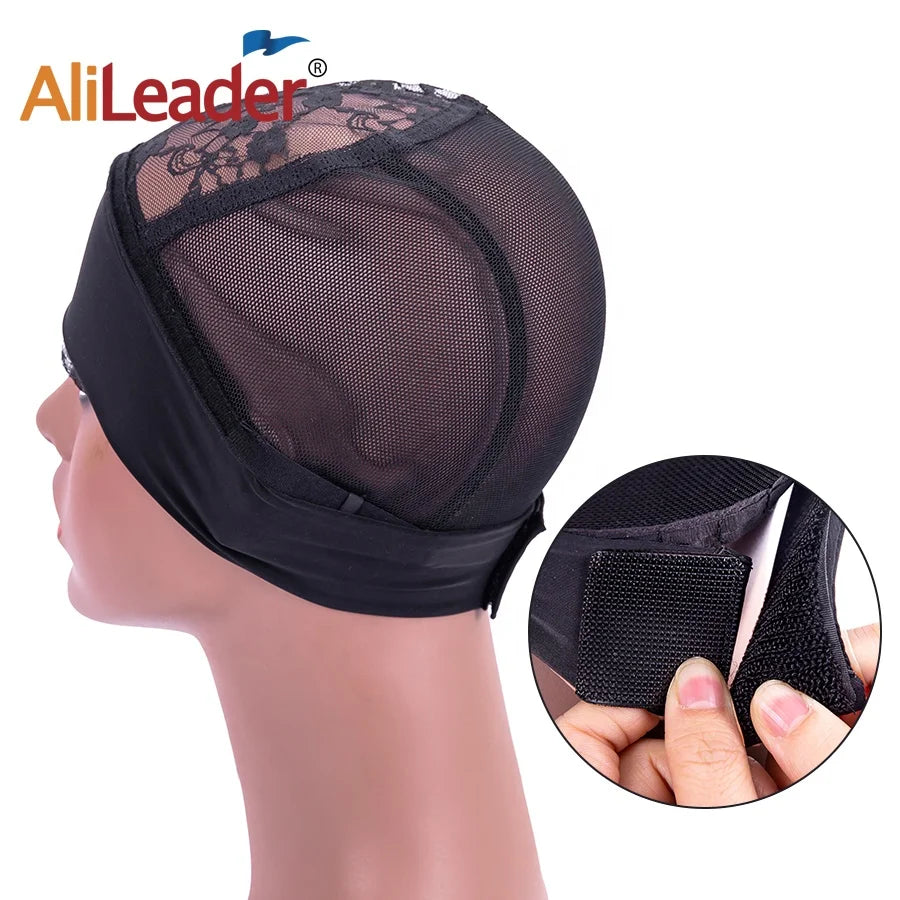 AliLeader Wig Grip Band Adjustable Headband Wig Cap for Headband Wig Making