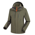 A620  Men's Cold-Proof Winter Workwear Windproof Two-Piece Jacket Set Logo Solid Outdoor Team Uniform