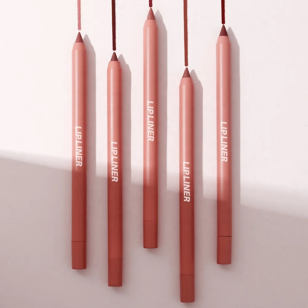 OEM Cosmetics Long Lasting Makeup Lip Liner Pencil Vegan Cruelty Free Waterproof Lipliner Pencil Lip Liner Private Label