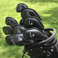 Wholesale New Design Custom PU Leather Golf Club Headcover Waterproof Golf Accessories Embroidery Logo Popular Golf Club Covers