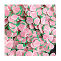500g/Lot 5mm Sweet Peach Polymer Clay Slice Sprinkles Fruits DIY Slime Tumbler Shaker Nail Art Decor