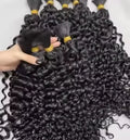 One Donor Sewing Human Hair Hair Bulk for Braiding Wholesale Hair Vendors Virgin Bundles in Bulk