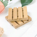 Eco Friendly Soaps Storage Container Organic Bamboo Box Soap Holder Tray Layer Plate Bamboo Soap Dish