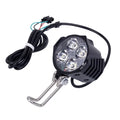 New 12w-36w-48w Super Bright Folding Electric Bicycle LED Spotlight High Light Headlamp With Built-in Horn Headlamp