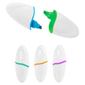 Wholesale New Arrival Promotional Gifts 2 Color Combined Oval Highlighter Stationery Pen Good for Custom Logo HL007