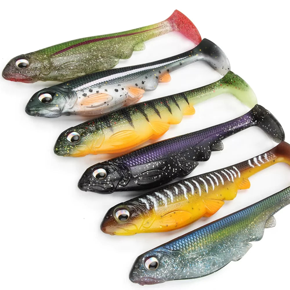 Spinpoler Swimbait Paddle Tail Soft Bait Fishing Lure Big Pike Shad 16cm Isca Artificial Pesca Plastic Fish Wobbler Tackle