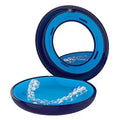 Retainer Case with Vent Holes Mouth Guard Case Plastic Dental Retainer Box Denture Box Denture Case