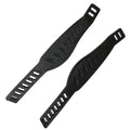 1 Pair of Adjustable Exercise Bike Pedal Strap Fixed Bicycle Foot Strap Replacement