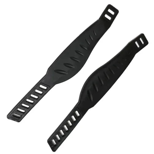 1 Pair of Adjustable Exercise Bike Pedal Strap Fixed Bicycle Foot Strap Replacement