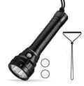 2024 Wholesale High Quality 5000lm IPX8 Waterproof Aluminum Alloy Multi-Function Flashlight Powerful Underwater Torch for Diving