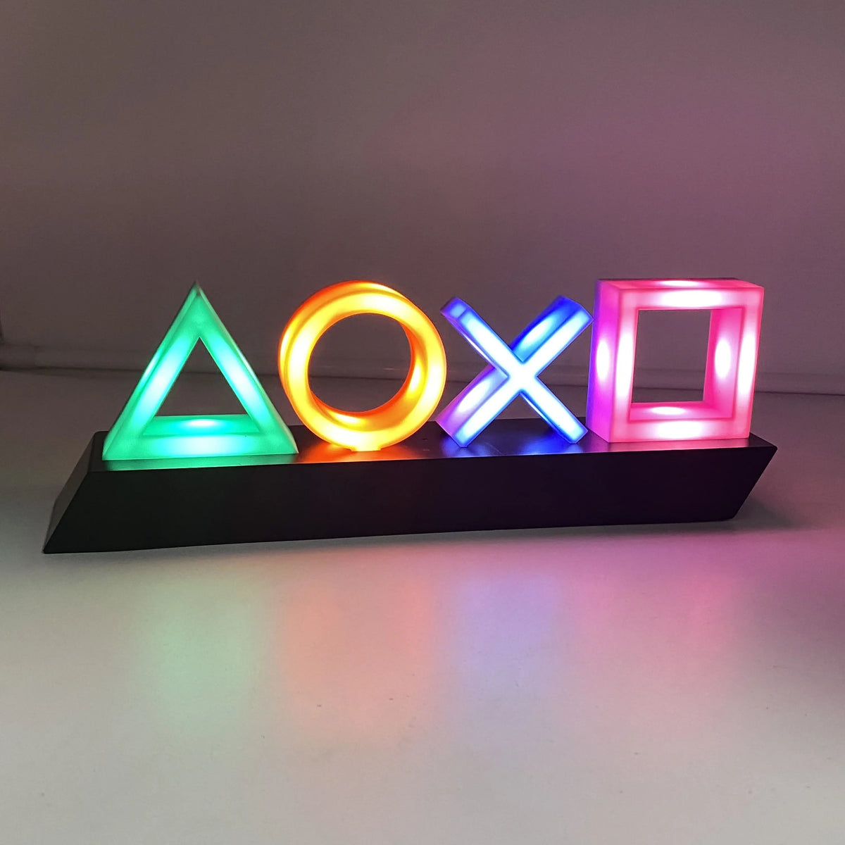 Popular Music Reactive Gaming Room Decorative Plays Tation Led Lamp Heritage Neon playstation Icon Light