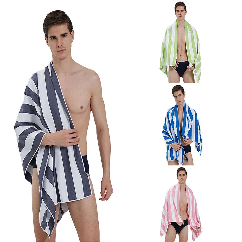 Wholesale Beach Towels with logo Custom Print Suede Microfiber Sand Free Beach Towel