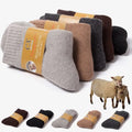 2026 Custom Terry Thermal Wool Blend Black Ladies  Manufacturer Wholesale Long Solid Thick Winter Socks