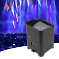 AICPOSE Battery Powered 6pcs 18w Rgbwauv 6in1 Led Par Light Battery Powered Led Par Lights