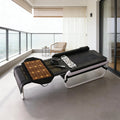 Korean Jade Master V4 Spine Relaxing Stone Roller Table Jade Stones Far Infrared Thermal Massage Bed With Heating Tourmaline Mat