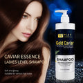 Wiseking Caviar Hair Shampoo High Quality 500ml Luxury Hair Treatment Set Dandruff Removal Nutrition Anti Frizz Conditioning