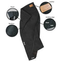 Hot Selling Bamboo Gym Towel with Zipper Pocket 100% Bamboo Fitness Sports Towel